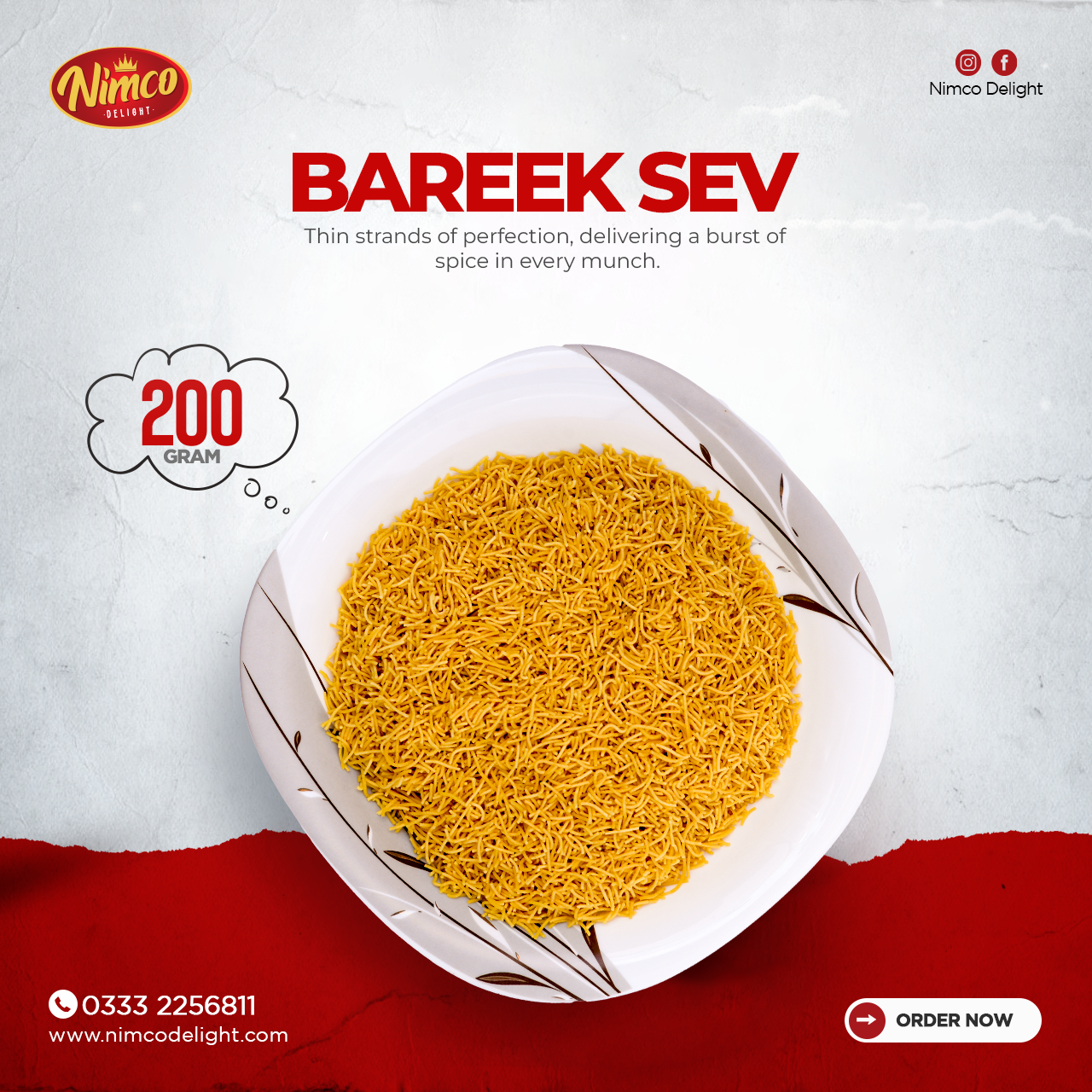 Bareek Sev (200 gm)