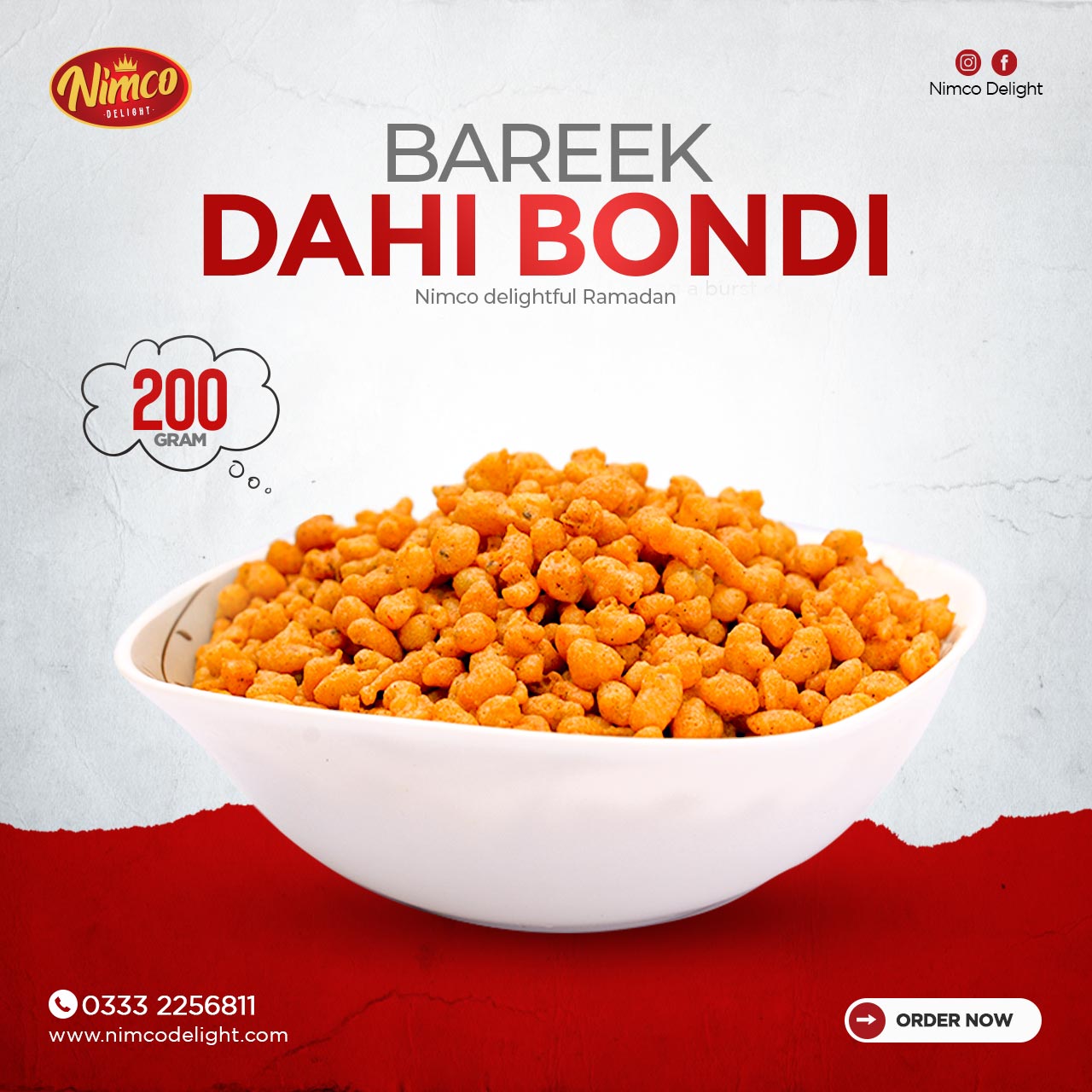 Bareek Dahi Bondi (200 grams)