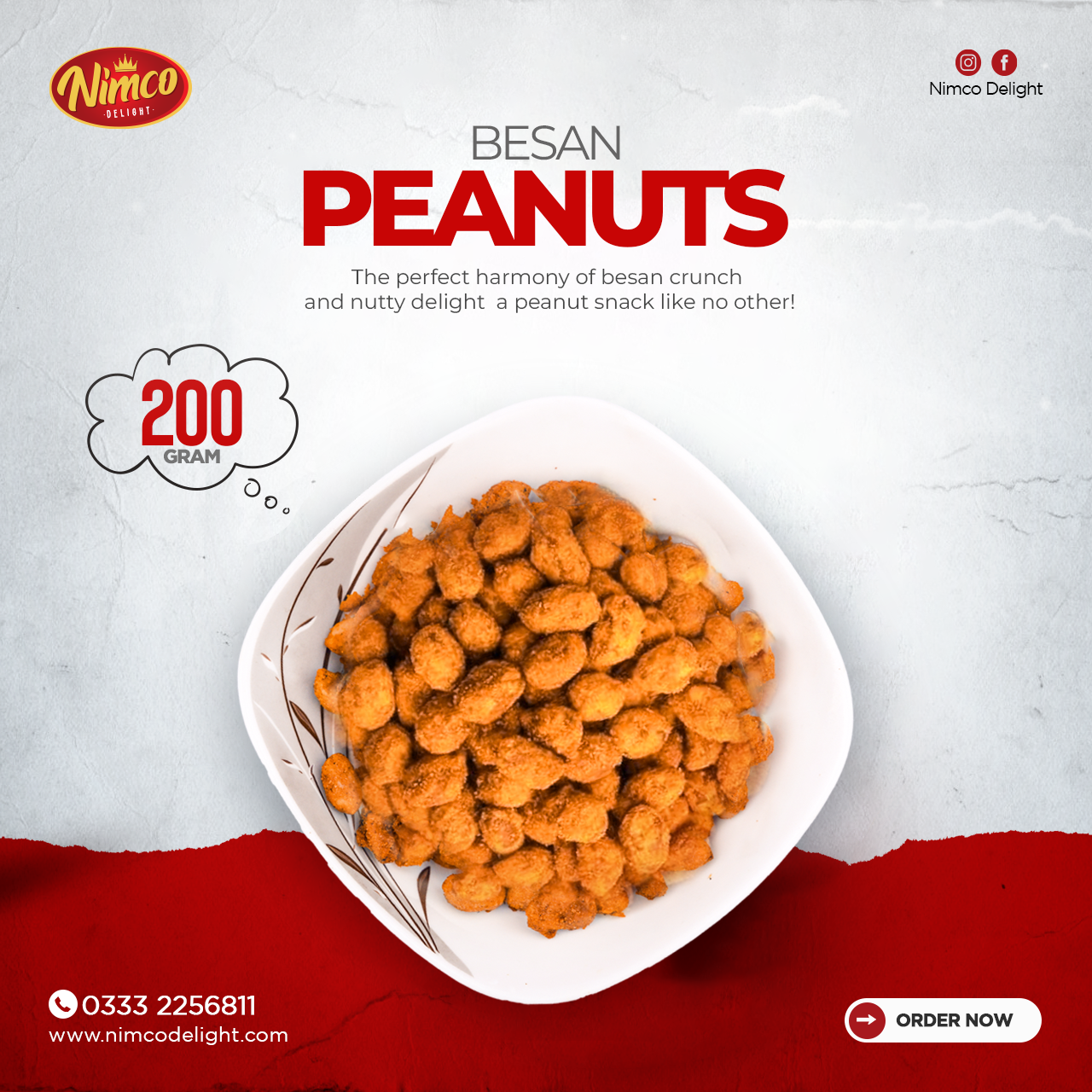 Besan Peanuts (200 grams)