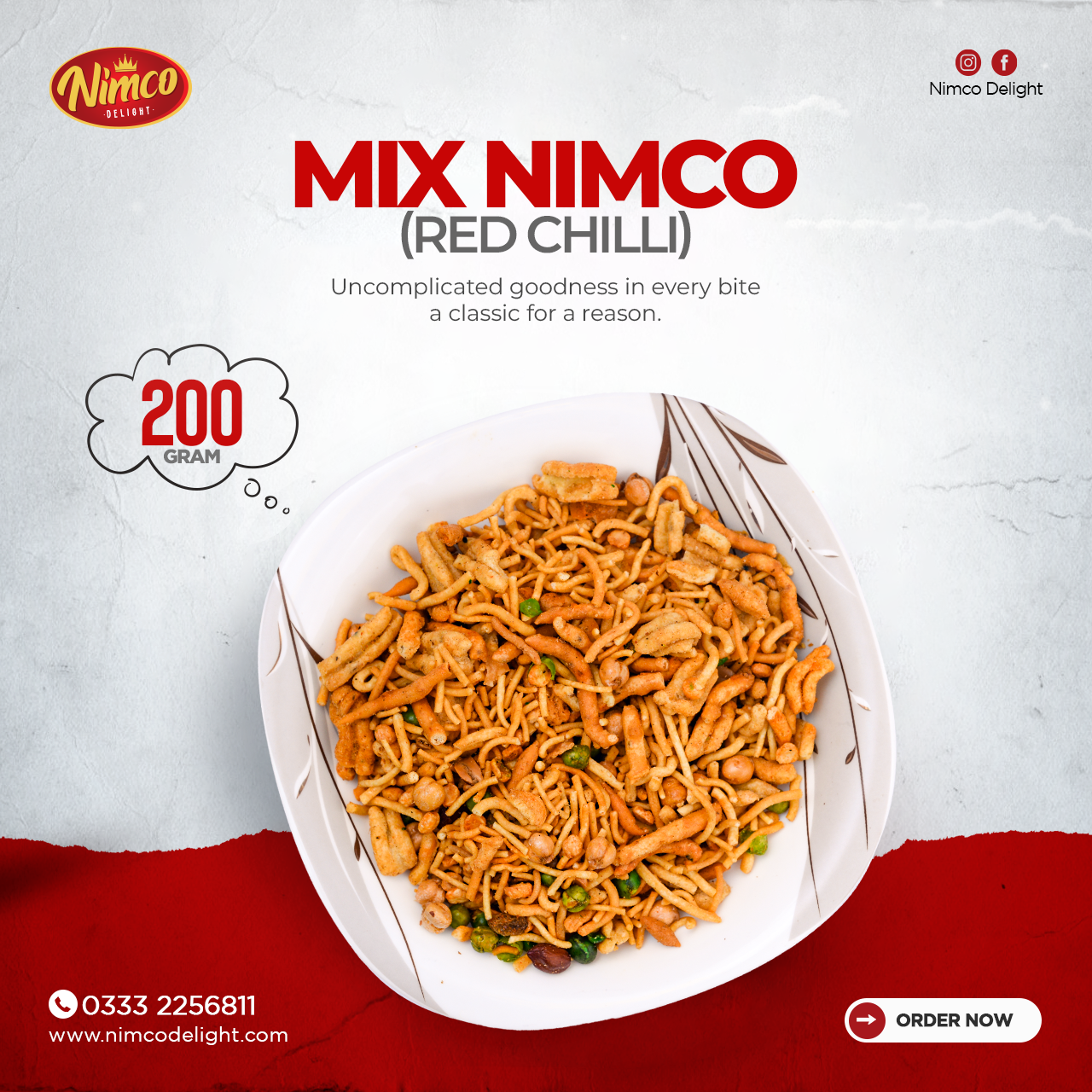 Mix Nimco Red Chilli (200 grams)
