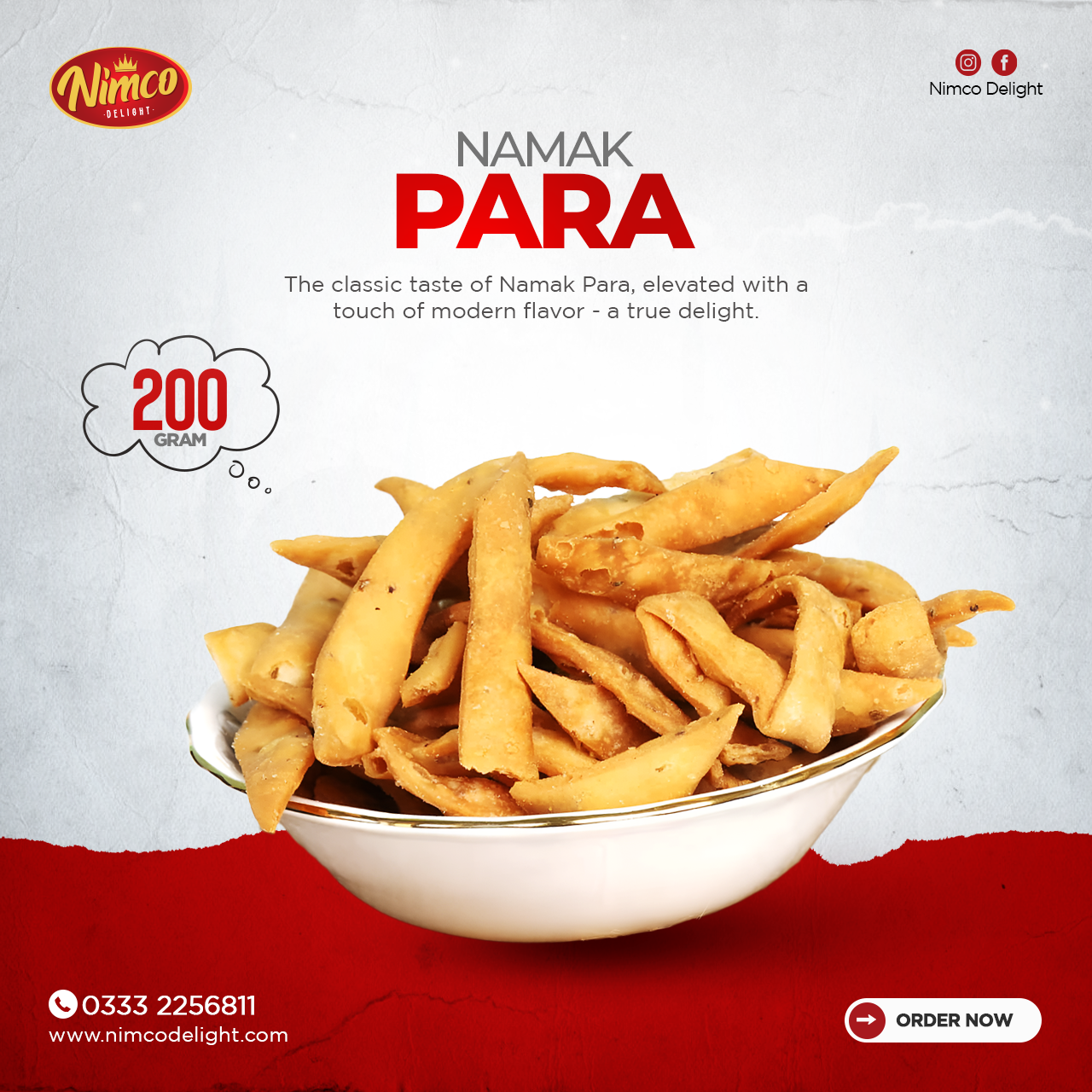 Namak Para (200 grams)