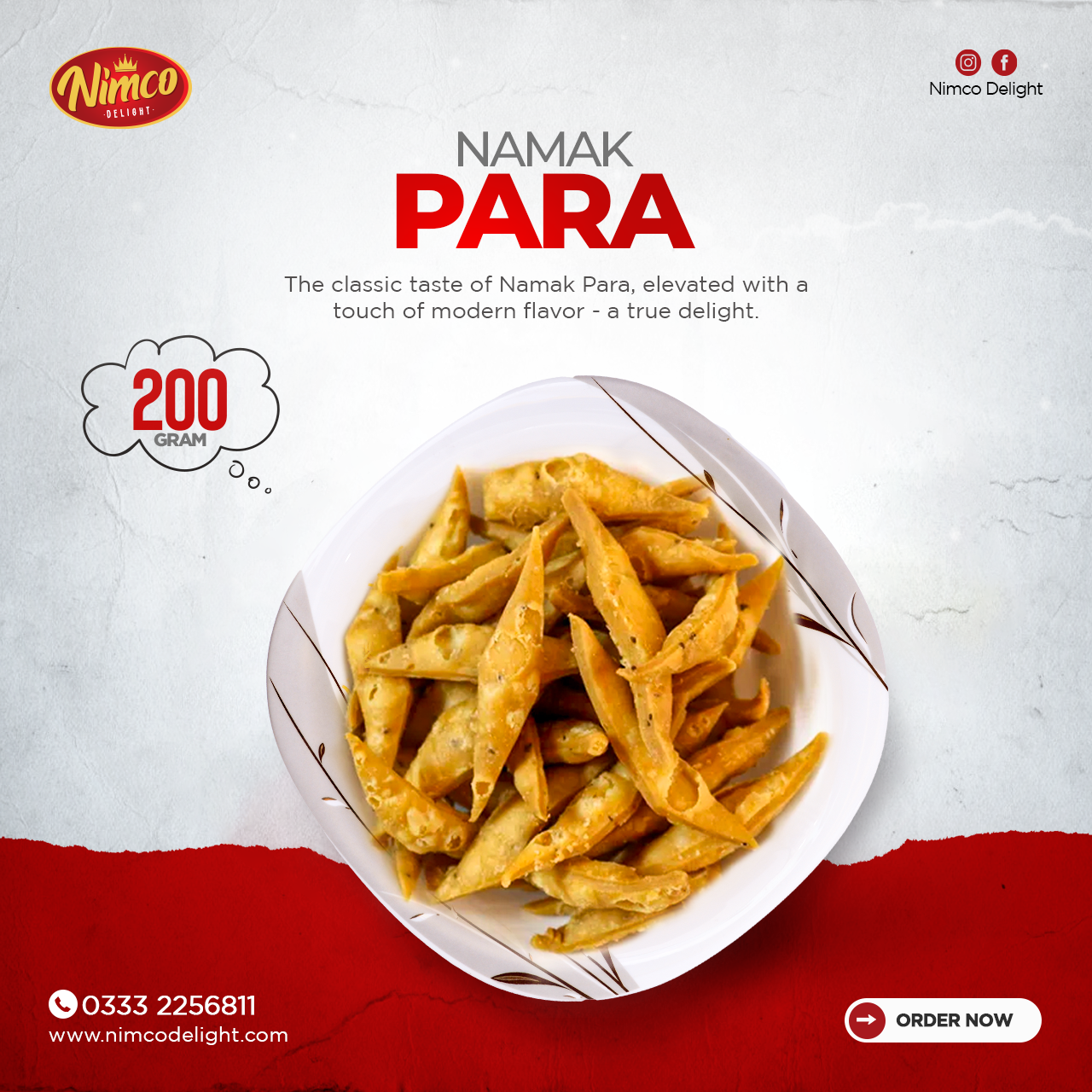 Namak Para (200 grams)