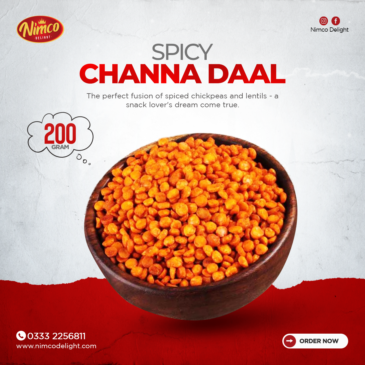 Spicy Channa Daal (200 grams)