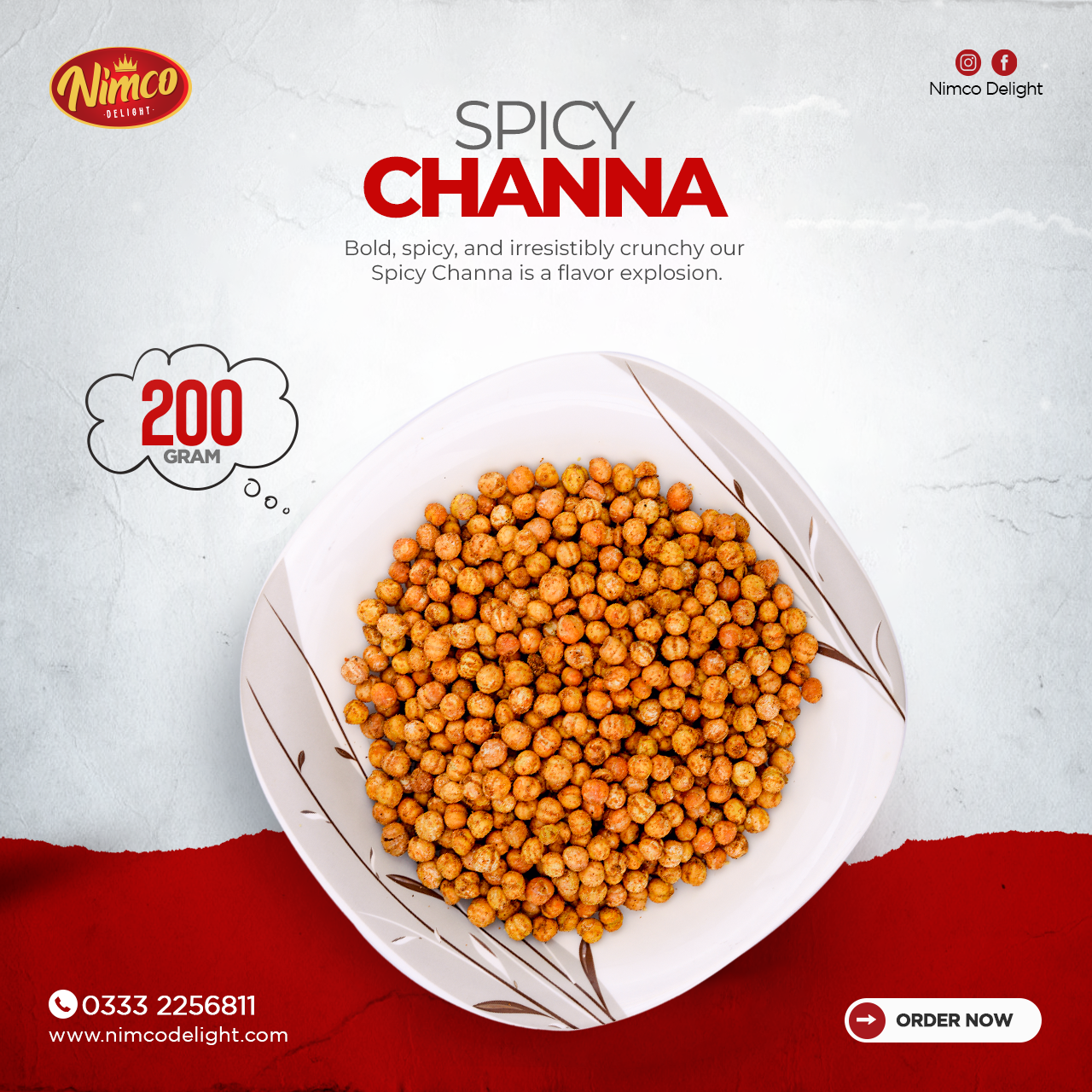 Spicy Channa (200 grams)